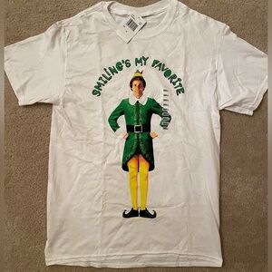 NWT Buddy the Elf - Smiling’s My Favorite T-shirt